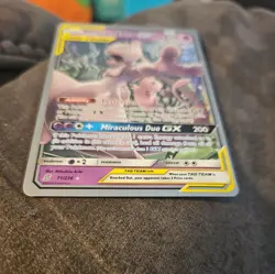 Mewtwo & Mew GX TAG TEAM Pokemon Card (World Championships 2019) - Image 4