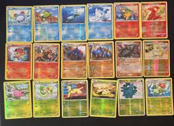 Lot Of 42 Holo And Reverse Holo 2010 Era Pokemon Cards LP/MP - Image 1