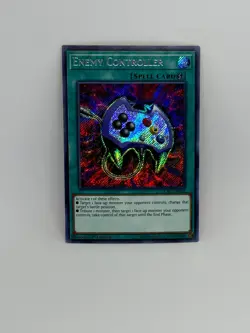 Yugioh Card Enemy Controller LCKC-EN032 SECRET RARE 1st Edition - NM - Image 1