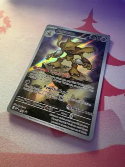 Pokemon TCG Alakazam Pokemon center stamped Promo Card - Image 2