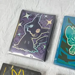 Pokemon TCG Card Sleeves of Lot 11 Official Pokemon Center Art & Solid Colors - Image 2