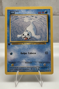 1st Edition Seel 41/102 SPANISH - Base Set Uncommon Vintage Pokemon Card LP WOTC - Image 1