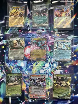 Lot of 9 Beautiful English language Pokemon ex Cards! All pack fresh pulls! 💎 - Image 1
