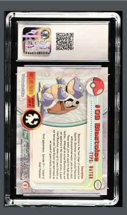 CGC Mint 8 Blastois Pokemon Topps (1999) Series 1 - 9 Third Print Pokemon Card - Image 2