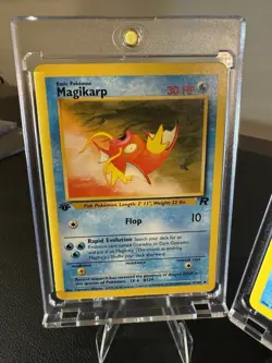 Pokemon TCG Base/Rocket 3 Card Mix Lot - Magikarp , Gyarados, & Rocket Magikarp - Image 4