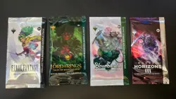 MTG Magic the Gathering Collector Booster 2-CARD SAMPLE Packs x4 FF LOTR BLB MH3 - Image 1
