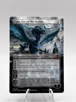 Ugin, Eye of the Storms 0382 Borderless Tarkir: Dragonstorm TDM MTG NM - Image 2
