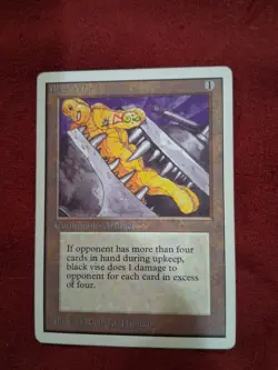 Magic The Gathering Unlimited Lot Of 2 Cyclopean Tomb, Black Vise - Image 4