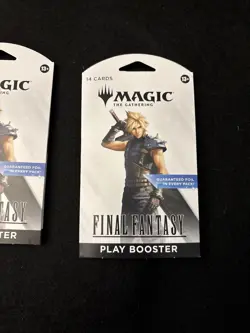 3x Magic the Gathering Final Fantasy Play Booster Pack Sleeved Lot Of 3 New - Image 4