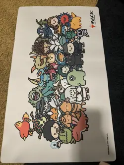 Mtg Chibi Character Playmat Magic JPN Magic the Gathering official - Image 1