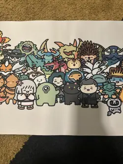 Mtg Chibi Character Playmat Magic JPN Magic the Gathering official - Image 4