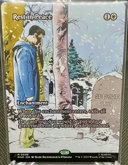 Magic The Gathering - Marvel’s Spider-man: Rest In Peace Borderless Mythic Rare - Image 1