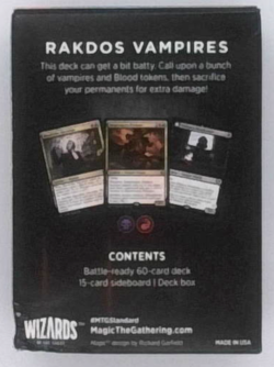 Magic: the Gathering 2022 Challenger Deck - Rakdos Vampires (Black-Red) - Image 2