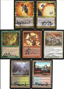 NEAR-COMPLETE MTG M:tG APOCALYPSE Set - 37 RARES - with 54 SIGNED by 21 ARTISTS! - Image 2