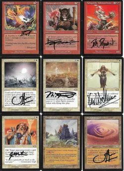 NEAR-COMPLETE M:tG MTG PLANESHIFT Set - 43 RARES - 85 SIGNED by 39 Artists! - Image 4