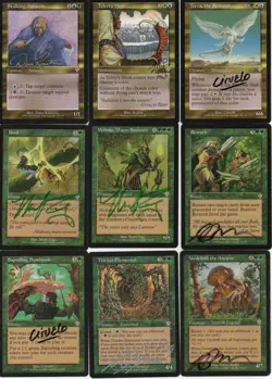 Nearly-Complete MTG M:tG INVASION Set - 106 RARES! - 141 SIGNED by 36 Artists! - Image 3