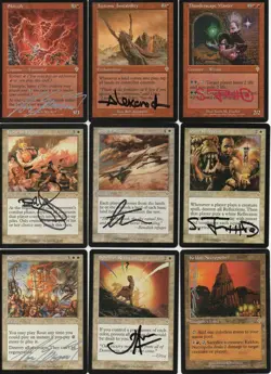 Nearly-Complete MTG M:tG INVASION Set - 106 RARES! - 141 SIGNED by 36 Artists! - Image 4