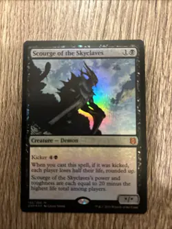 MTG - Scourge Of The Skyclaves - FOIL Zendikar Rising - Mythic Black Card Magic - Image 1
