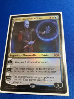 Dovin, Architect of Law 265/259 Foil Deck Exclusive Ravnica RNA MTG NM - Image 1