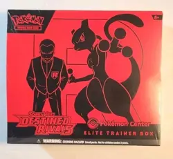 Pokemon Center Exclusive Destined Rivals Elite Trainer Box Sealed - Image 1