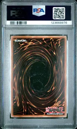 2003 YU-GI-OH! BOOSTER PACK TIN #008 BUSTER BLADER PSA 9 - Image 2