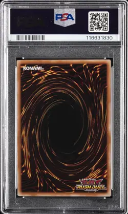 2025 YU-GI-OH! RUSH DUEL JPN RD/5TH1-5TH ANV PACK #JP028 DARK CAVALRY PSA 8 - Image 2