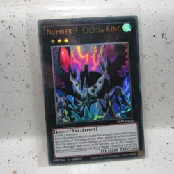 Number 3: Cicada King BLAR-EN028 1st Edition Ultra Rare Lightly Played LP - Image 1