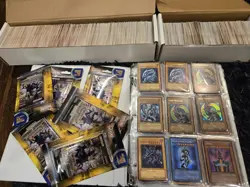 Yu-Gi-Oh Collection! Binder, Booster Packs, And Commons Please Read Description - Image 1