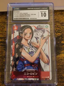 Lot of nearly 700 One Piece TCG cards w/ Gem Mint 10 JP Nico Robin promo graded - Image 3