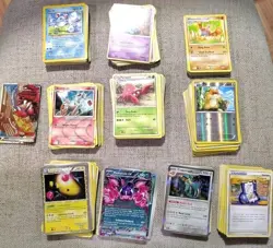 Selling All Random About 340 Pokemon Cards! With Tin ! - Image 1