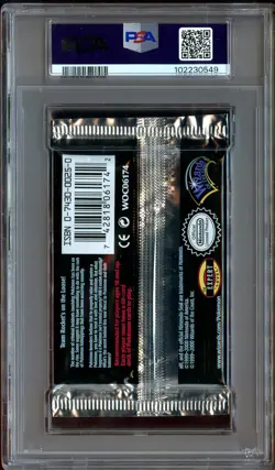 PSA 9 MINT Team Rocket SEALED Booster Pack (Split Art) Pokemon Card 549 - Image 3
