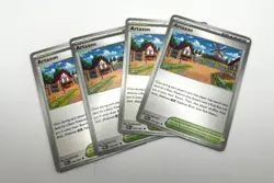 Pokemon Cards PALDEAN Fates Playset Artazon 076/091 x4 4x - Image 1