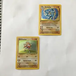 Vintage Pokemon Card Holo Rare Lot Base Set 1st Edition 90s Ken Sugimori Art Lot - Image 1