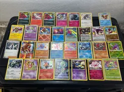 30 Pokemon Cards Lot WOTC VTG ALL RARE HOLO Full Art Mime Gardevoir Celebi - Image 1