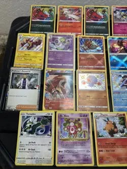 30 Pokemon Cards Lot WOTC VTG ALL RARE HOLO Full Art Mime Gardevoir Celebi - Image 2