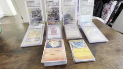 6x Pokemon Graded Card Lot W/Mega Evolutions Rev Holos & Holos Lot And Some EX’s - Image 2