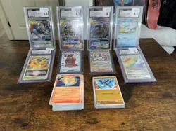 6x Pokemon Graded Card Lot W/Mega Evolutions Rev Holos & Holos Lot And Some EX’s - Image 5