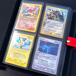 Lot of 100 ALL HOLO Vintage Pokemon Card Binder Collection - Image 1