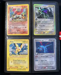 Lot of 100 ALL HOLO Vintage Pokemon Card Binder Collection - Image 2