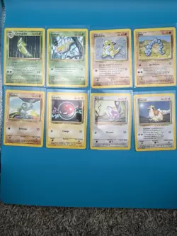 Pokemon Vintage Lot In French. 32 Cards No Duplicates. Base Set WOTC 1999 LP-NM - Image 3
