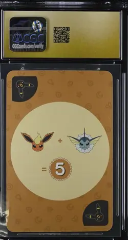 CGC 10 Pristine Umbreon Point Salad Eevee Edition Korean Pokemon Card - Image 2