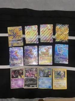 Oversized pokemon card lot, Vmax Vunion GX pikachu - Image 1