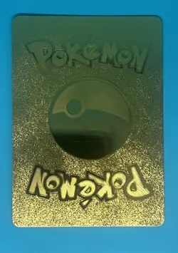 Pokemon Gold Foil Fan Art Card Mcharizard EX - Image 2