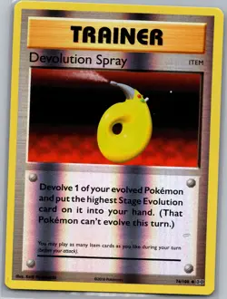 Devolution Spray 76/108 Reverse Holo XY - Evolutions - Pokemon Card - NM - Image 1