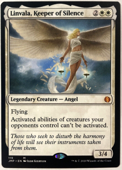 MTG Linvala, Keeper of Silence Jumpstart 119 NM - Image 1