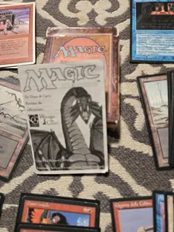 MAGIC: THE GATHERING FOREIGN BLACK BORDER various languages FBB MTG white border - Image 1