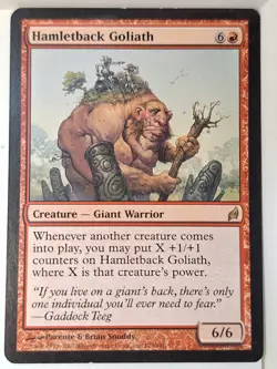 Hamletback Goliath - Lorwyn - Magic the Gathering MTG Nice! - Image 1
