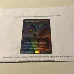 Green Goblin, Nemesis Borderless Foil 0023 Spider-Man SPE Magic MTG - Image 1