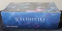 MTG Magic the Gathering-Kaldheim-SEALED Booster Box-English-NEW-DAMAGE - Image 4