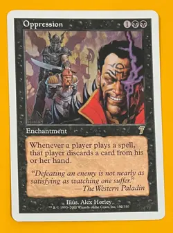 MTG OPPRESSION 7th Edition (OldManMTG 004-343) - Image 1